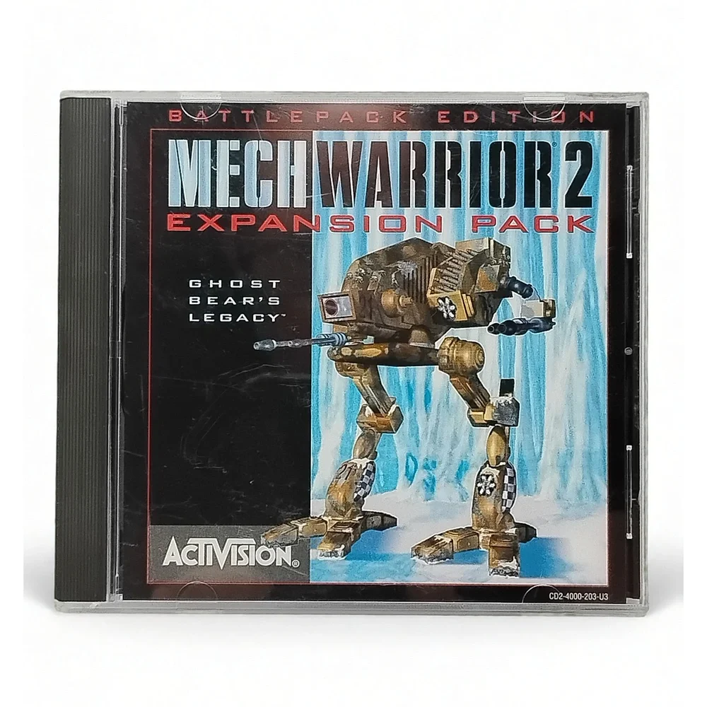 Activision MechWarrior 2 Expansion Ghost Bear Legacy PC Game BattlePack Edition